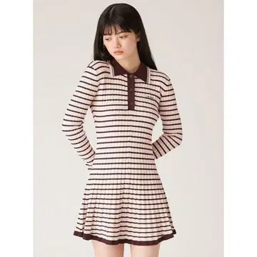 LILY BROWN 폴로 니트 원피스 미사용