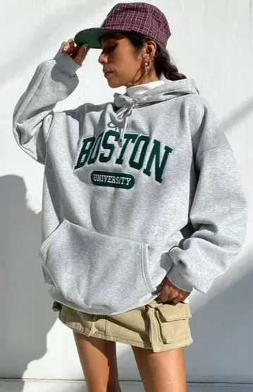 sudo 후드티 오버 사이즈