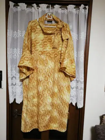 기모노 리메이크 원피스 (시보리 기모노 리메이크)