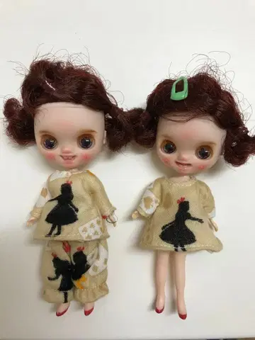 커스텀 미니 브라이스 인형 2체 세트 작가님