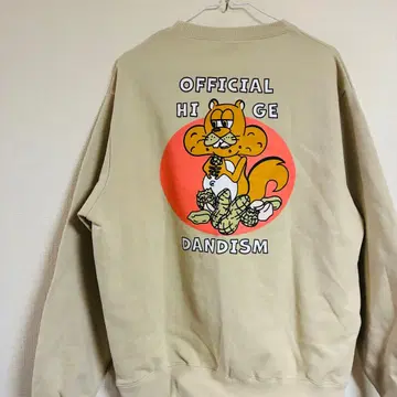 HIGE DANDISM 맨투맨 베이지