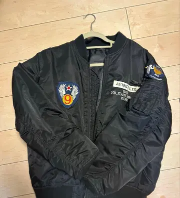 Avirex Ltd. MA-1 플라이트 자켓 블랙