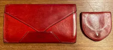 Munekawa 장지갑과 코인 케이스 세트