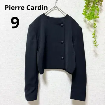 [ 새상품급 ] 도쿄 소와르 피에르 가르뎅 블랙 포멀 노카라 자켓