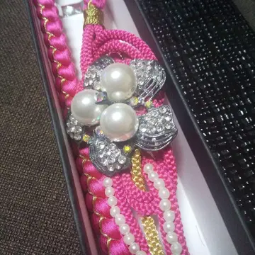 펄 허리띠 후리소데용 새상품급