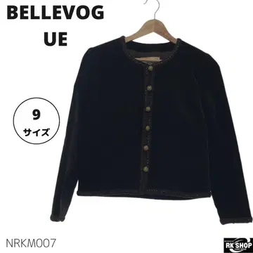 BELLEVOGUE 아우터 노카라 자켓 앤티크 버튼 M