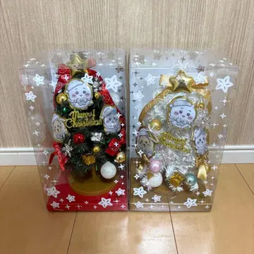 미개봉 새상품 치이카와 (먼작귀) 크리스마스 트리 전 2종 세트