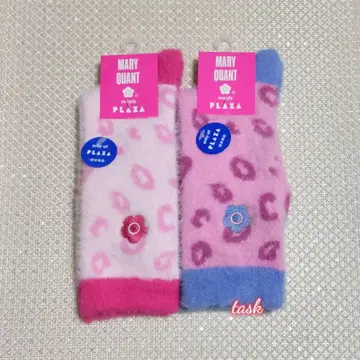 익명 배송 마리콴트 샤기 삭스 양말 2족 세트 PLAZA 플라자