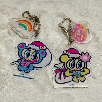 나루미야 스이파라 콜라보 엔젤 블루 아크릴 키링 세트