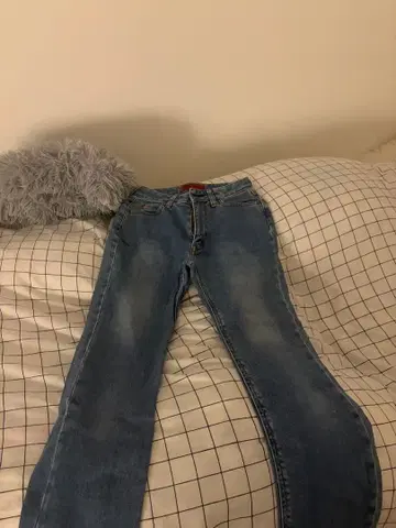 Levi's 라이트 블루 스트레이트 데님