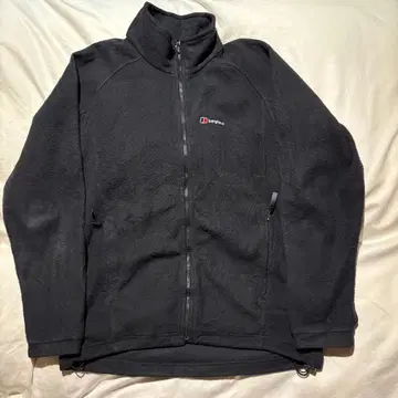 Berghaus 버그하우스 풀 집업 플리스 L 블랙