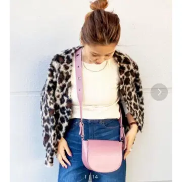 차오패닉 티피 레오파드 가디건