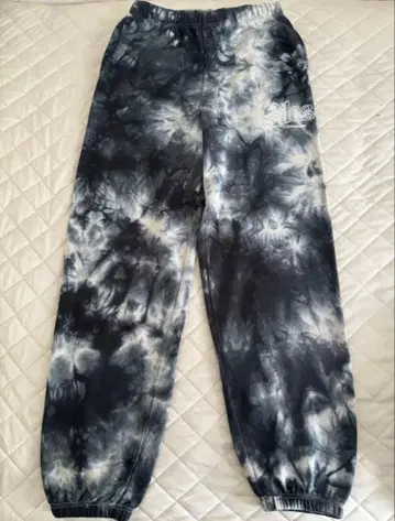 택 포함 새상품 [SILAS] 타이다이 스웨트 팬츠 L 사이즈