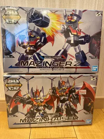 SD 크로스 실루엣 마징가 Z 마징 카이저 세트 미개봉 새상품