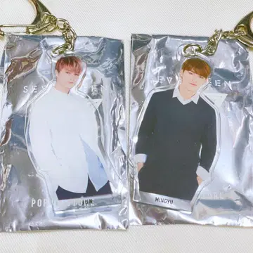 SEVENTEEN 아크릴 키링 준 민규