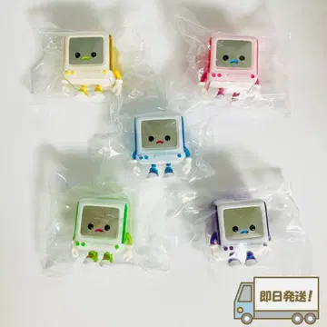 레트로 PC 보이 스탠드 피규어 5종 세트