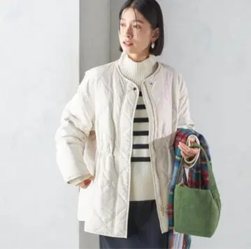 퀼팅 사이드 지퍼 블루종 SHIPS