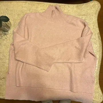 ur's 핑크 하이넥 스웨터 M