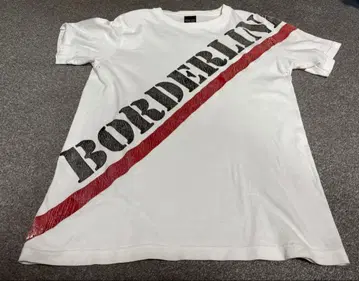 NUMBER NINE Borderline 티셔츠 아카이브