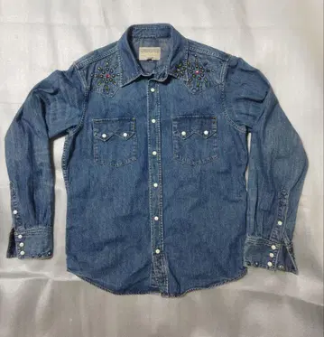 schott 스터드 웨스턴 셔츠