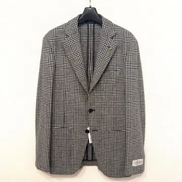 새상품 정가 21.8만  스테디셀러 자켓 인 더 박스 체크 44