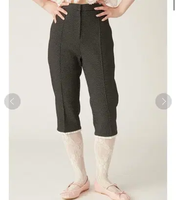 lilybrown 카프리 팬츠 도트 무늬