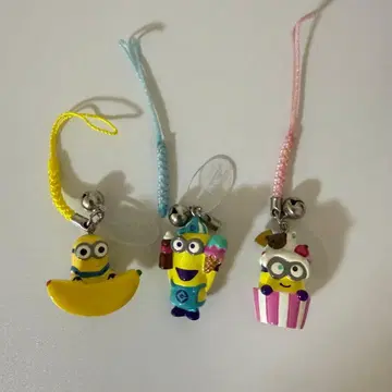 USJ 미니언 스트랩 아이스크림 3점