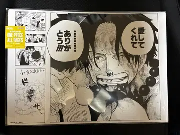 ONE PIECE ALL PAGES B4 포스터 에이스 정상전쟁