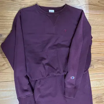 Champion 버건디 롱 원피스