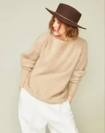 conte 완판템! 밀크티 캐시미어 니트