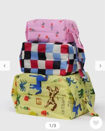 새상품 BAGGU 3D Zip Set 프레리