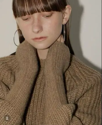 louren big silhouette knit pullover