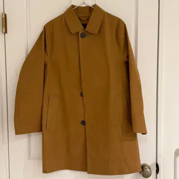 MACKINTOSH 고무 코팅 스텐카라 코트 36 남성용