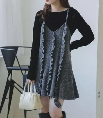 kastane 니트 원피스 그레이