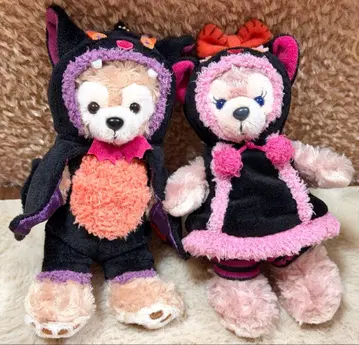 검은 고양이 더피 셰리 메이 2013 할로윈 인형 배지