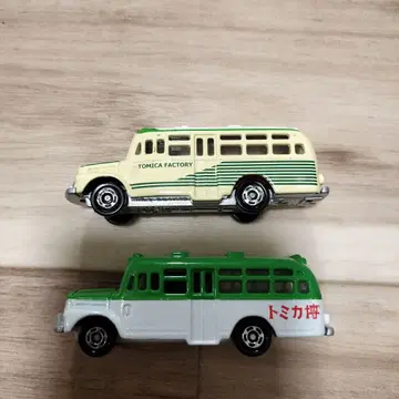 토미카 버스 2대 세트 이스즈 토미카 박람회