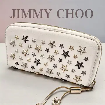 새상품급 지미추 라운드 장지갑 스타 스터드