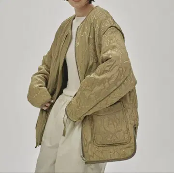 [ todayful ] 자카드 파이핑 블루종