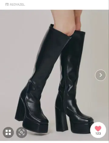 REDYAZEL 레이디 아젤 롱 부츠 블랙 M 사이즈