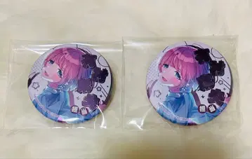 학원 아이돌 마스터 아리무라 마오 담당 주얼리 캔뱃지 2점