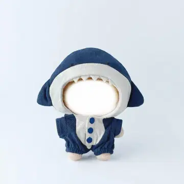 이츠누이 오키가에 시리즈 상어 올인원 블루 누이 의류 인형옷 누이