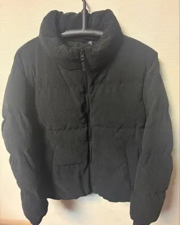 GU 다운 자켓 사이즈 M 블랙