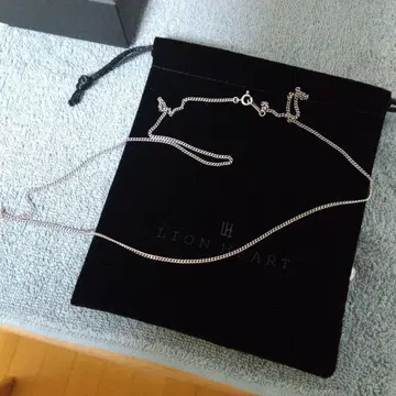 LION HEART 실버 925 스몰 실버 체인 키헤이 60cm
