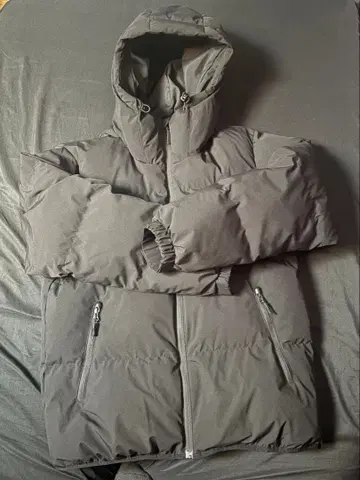 GU 다운 자켓 M 블랙
