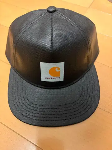 carhartt 가죽 캡 블랙 새상품