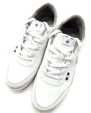 새상품급 le coq sportif 화이트 스니커즈
