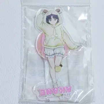 란마 1/2 POP UP SHOP 동물 파자마 아크릴 스탠드 아카네