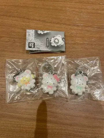 푹신푹신 스노우 메지루시 액세서리 3개 세트 미사용 새상품