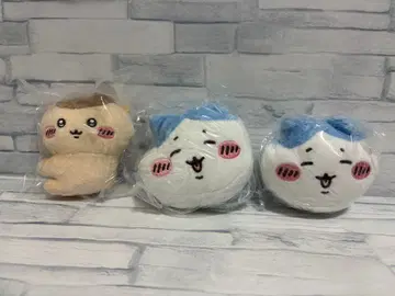 치이카와 (먼작귀) 말랑말랑 페이스 마스코트 & 클릭 봉제 인형