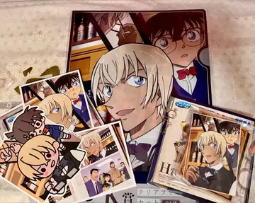 세가 럭키 쿠지 명탐정 코난 메모리얼 컷 아무로 토오루 세트